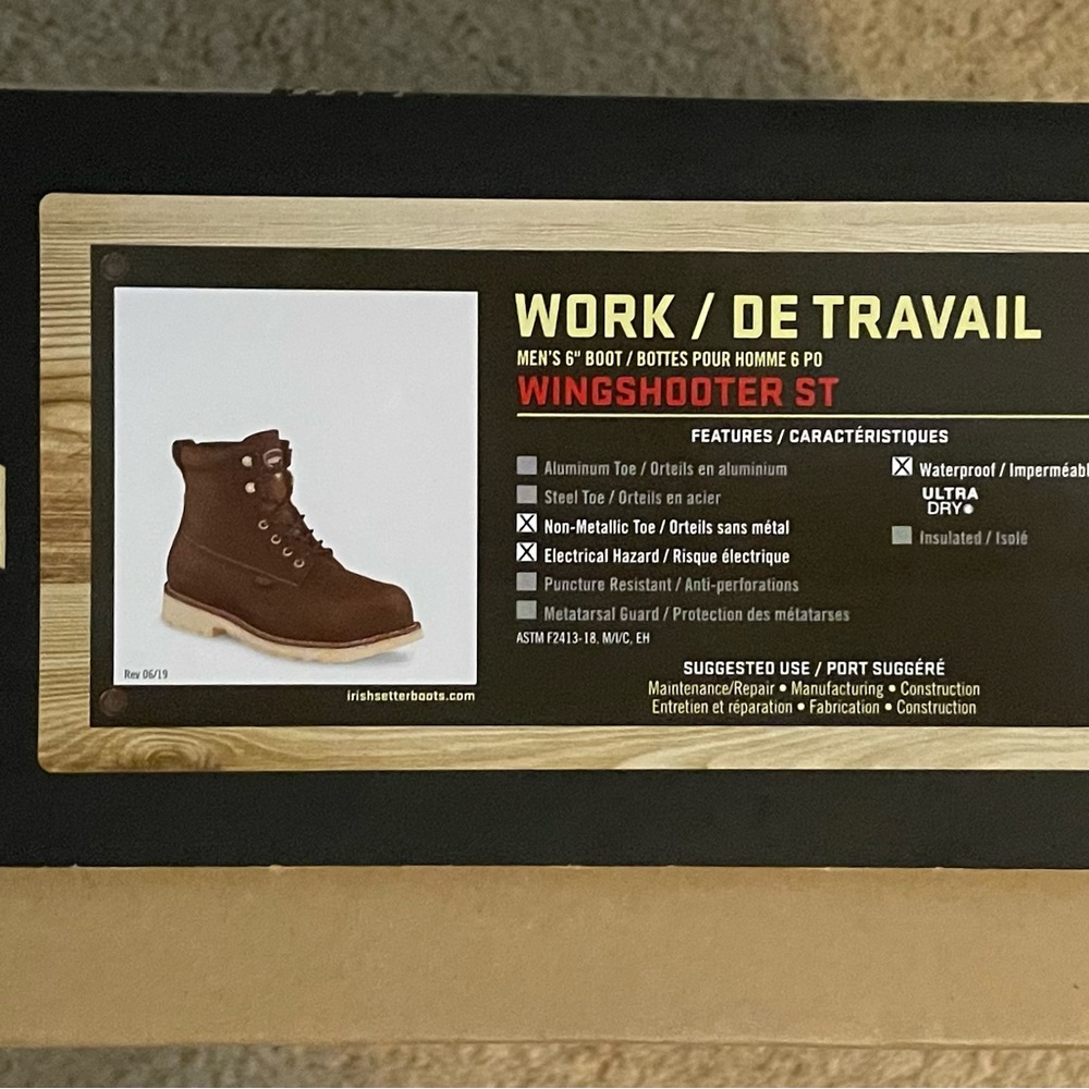 Red Wing Irish Setter Work Boots